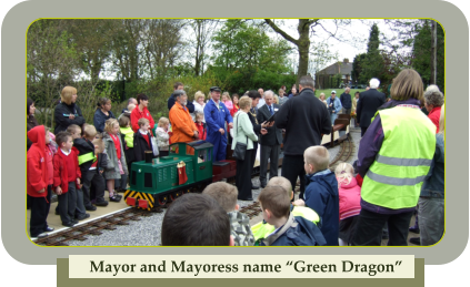 Mayor and Mayoress name “Green Dragon”